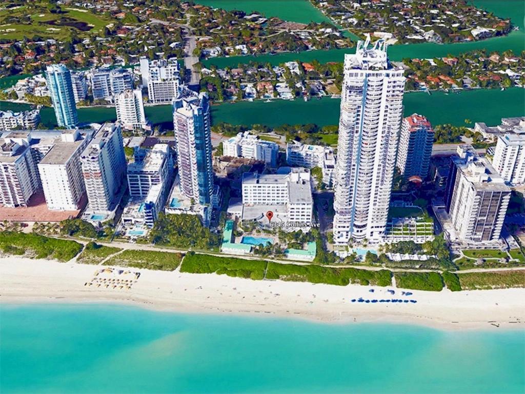 מיאמי ביץ' Directly On The Beach With Pool & Ocean View מראה חיצוני תמונה